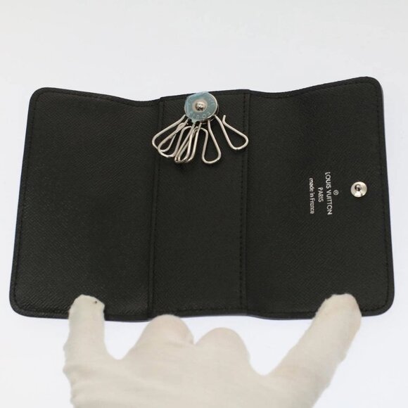 LOUIS VUITTON Monogram Macassar Multicles 6 Key Case - Picture 9 of 16